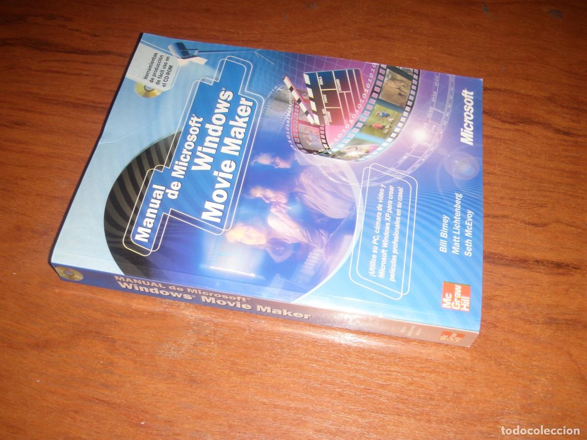 Libros de segunda mano: MANUAL MICROSOFT WINDOWS MOVIE MAKER MAC GRAW HILL CON CD ROM - Foto 2