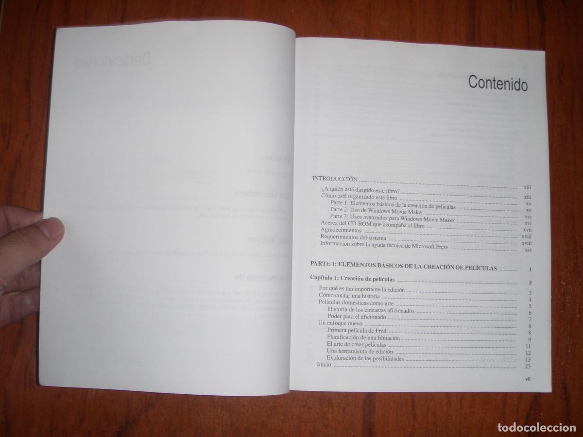 Libros de segunda mano: MANUAL MICROSOFT WINDOWS MOVIE MAKER MAC GRAW HILL CON CD ROM - Foto 3