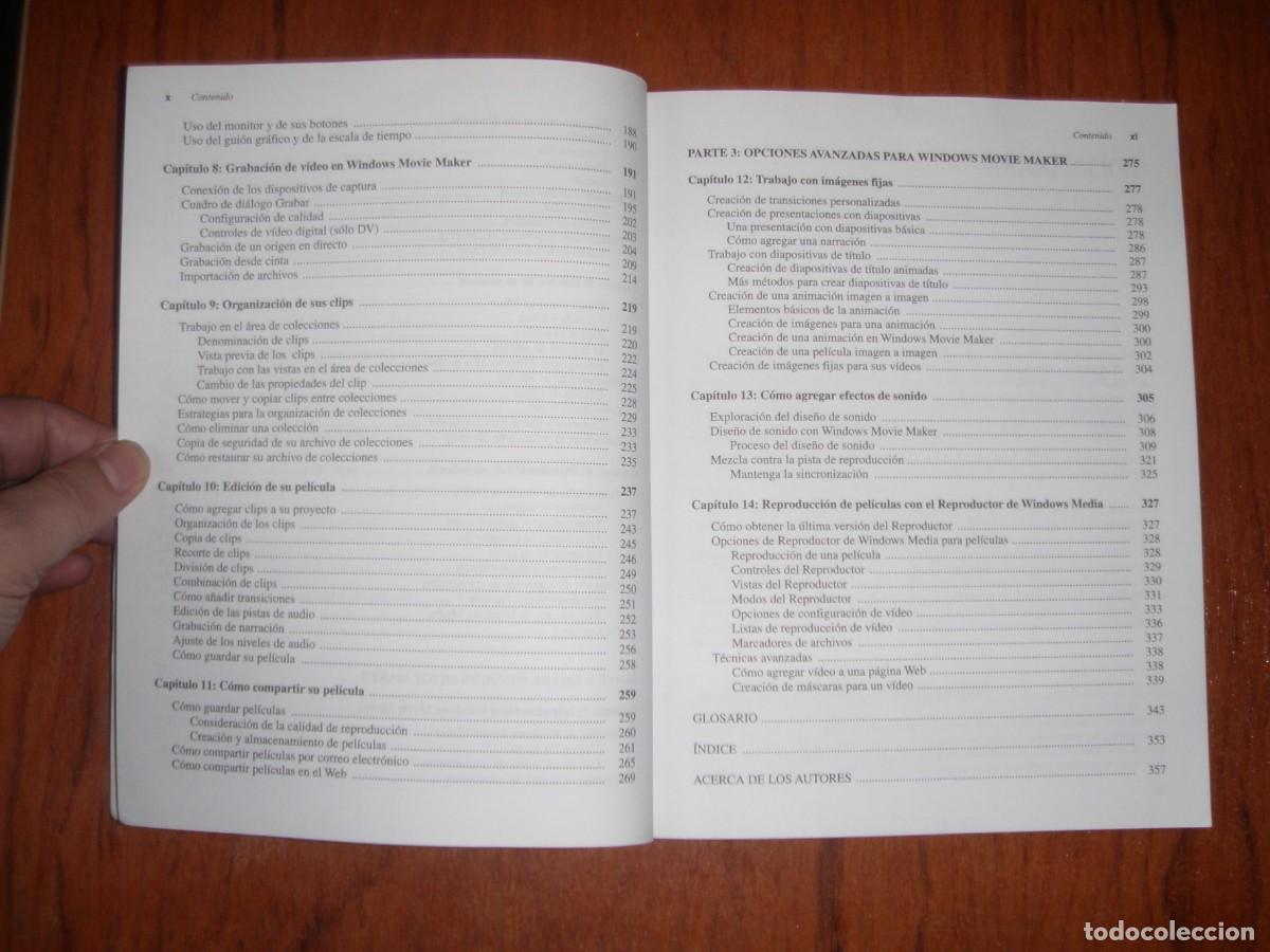 Libros de segunda mano: MANUAL MICROSOFT WINDOWS MOVIE MAKER MAC GRAW HILL CON CD ROM - Foto 5