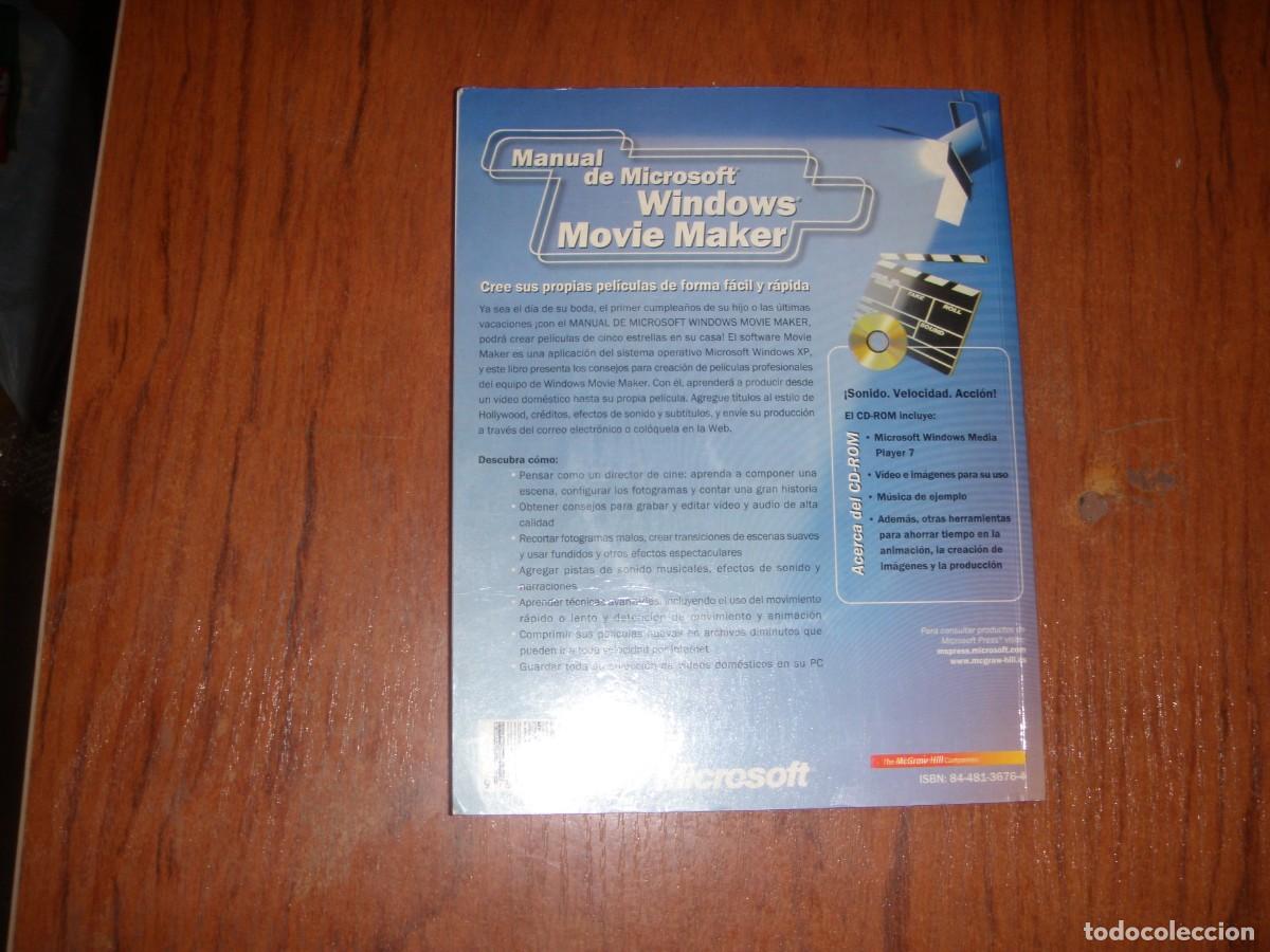 Libros de segunda mano: MANUAL MICROSOFT WINDOWS MOVIE MAKER MAC GRAW HILL CON CD ROM - Foto 8