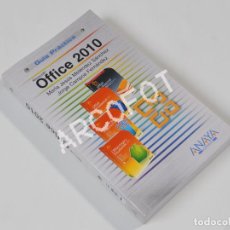Libros de segunda mano: OFFICE 2010 - GUÍA PRÁCTICA - ANAYA 2010