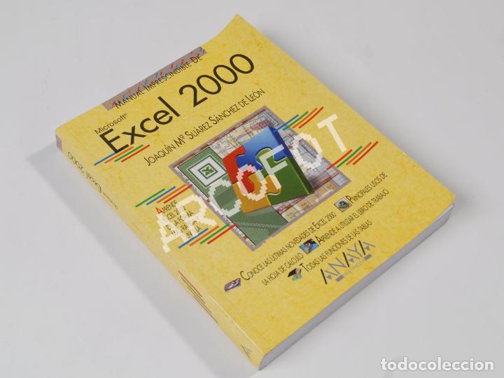 Libros de segunda mano: Manual imprescindible de Microsoft Excel 2000 - ANAYA 2000 - Foto 1