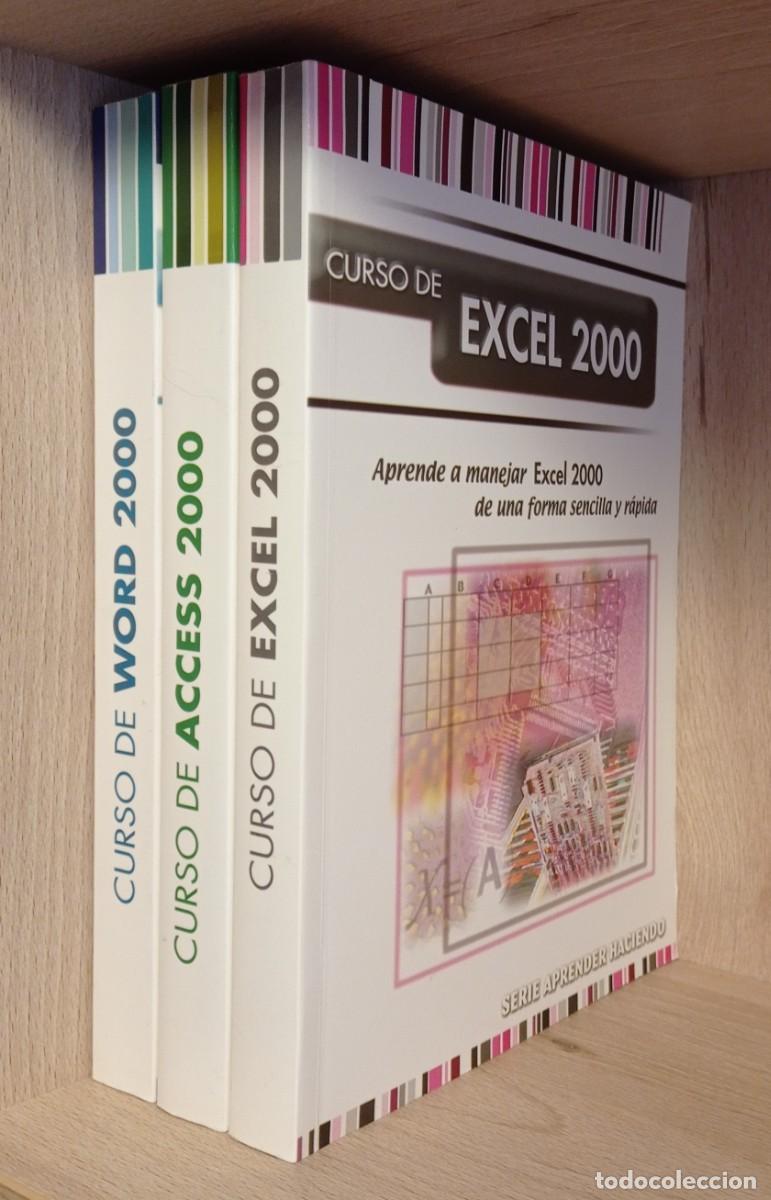 Libros de segunda mano: ** CURSOS DE EXCEL 2000 - ACCESS 2000 - WORD 2000 - LOTE 3 LIBROS (NUEVOS) - Foto 1