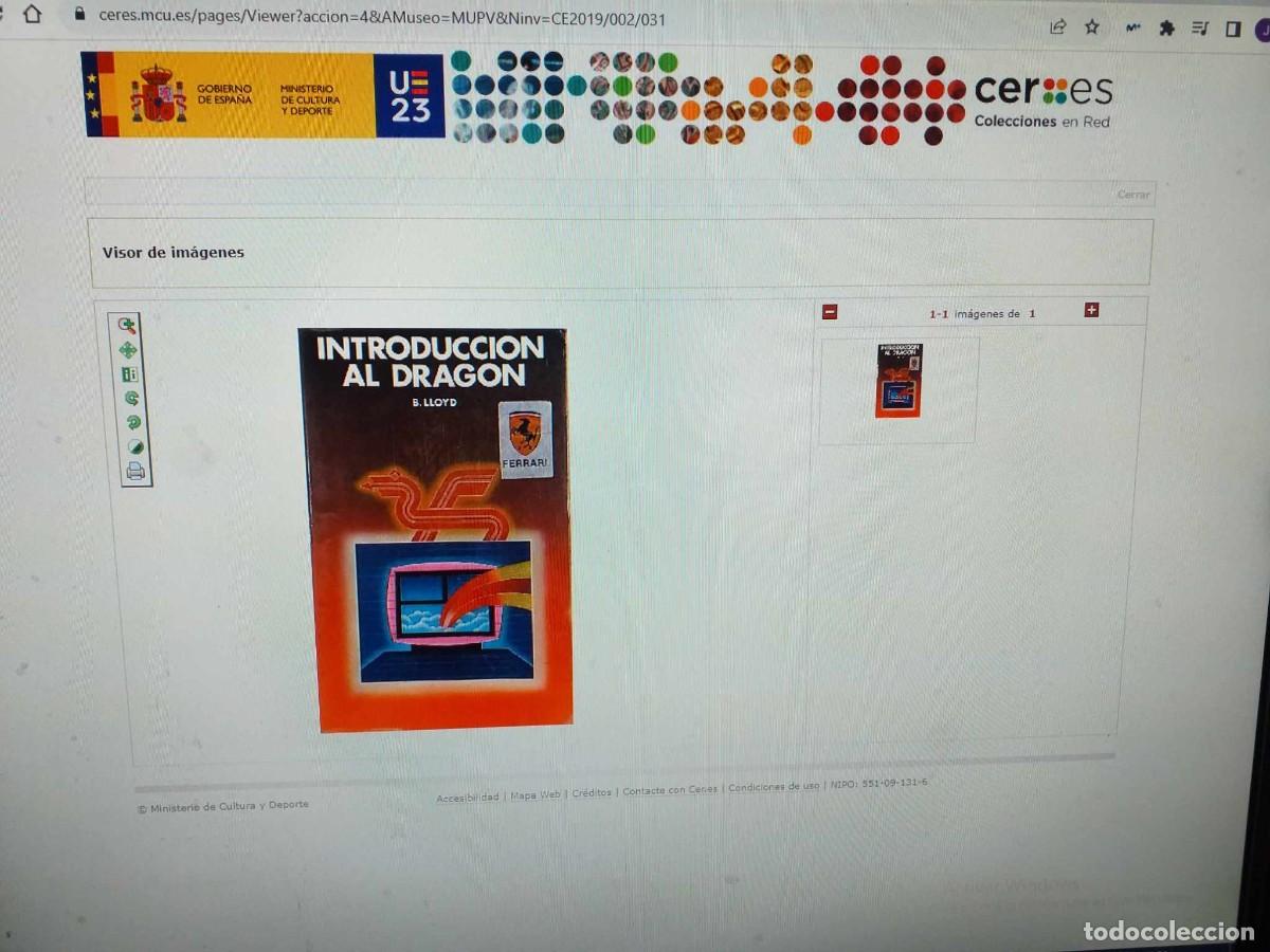 Libros de segunda mano: Libro: INTRODUCCI&Oacute;N AL DRAGON - Bryan Lloyd - Foto 8