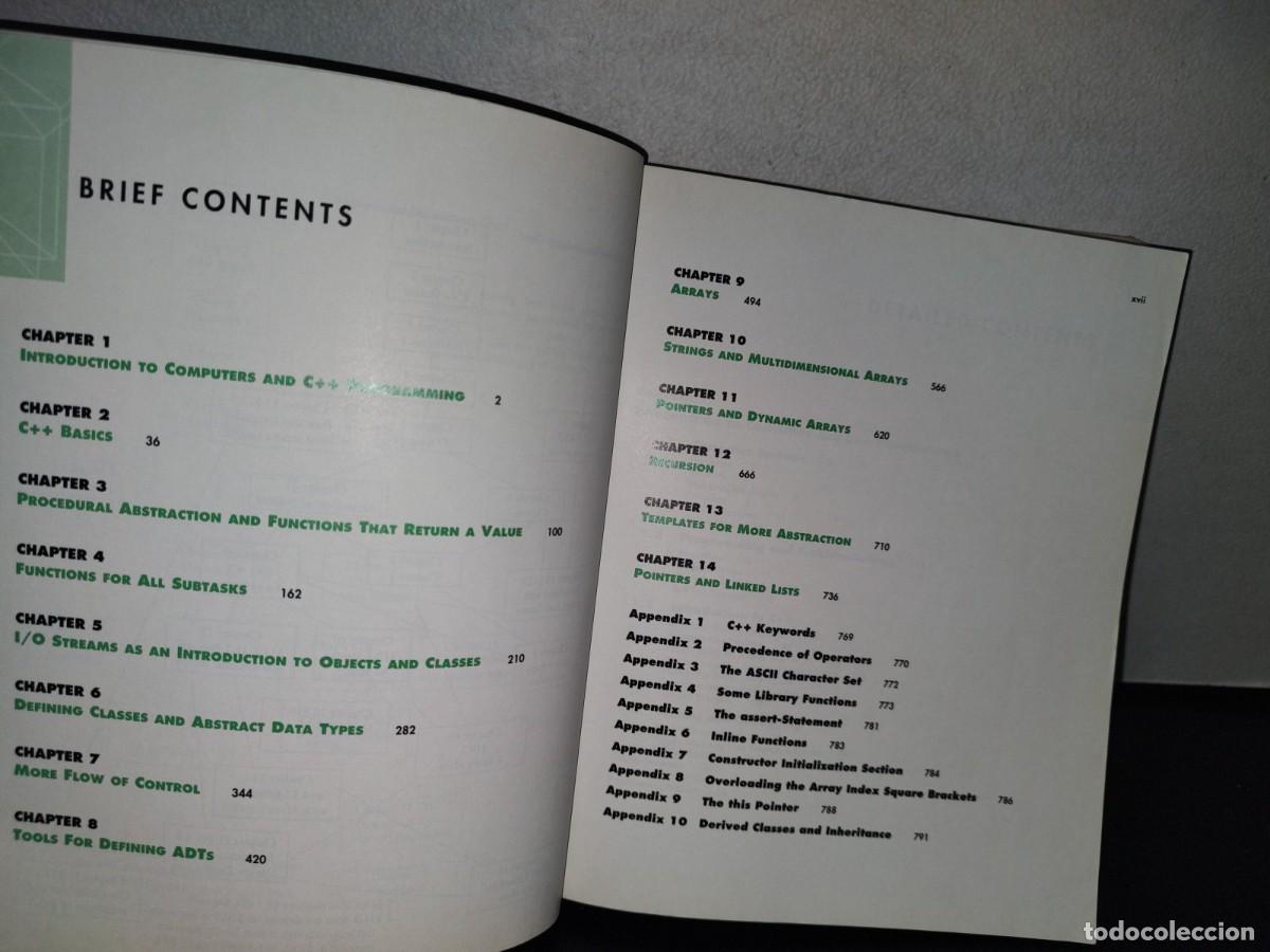 Libros de segunda mano: 82- PROBLEM SOLVING WITH C++ THE OBJECT OF PROGRAMMING - WALTER SAVITCH - 1996 - Foto 7