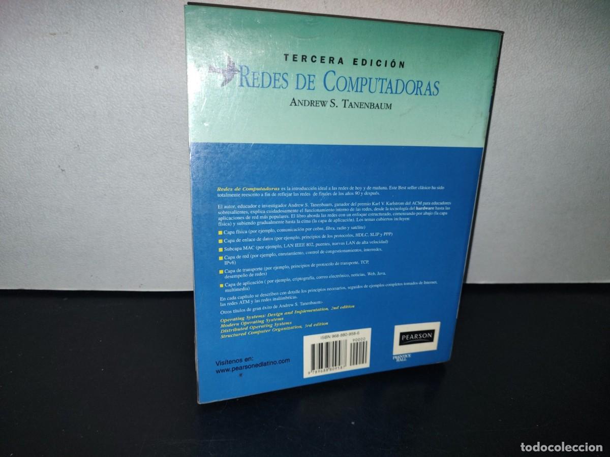 Libros de segunda mano: 82- REDES DE COMPUTADORAS - ANDREW S. TANENBAUM - Foto 4