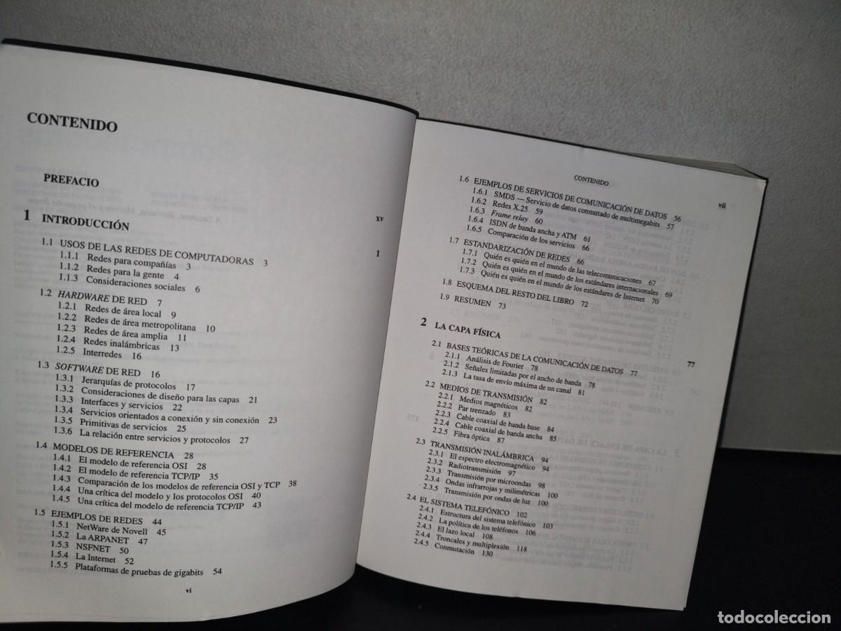 Libros de segunda mano: 82- REDES DE COMPUTADORAS - ANDREW S. TANENBAUM - Foto 7