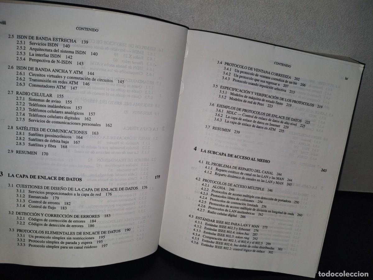 Libros de segunda mano: 82- REDES DE COMPUTADORAS - ANDREW S. TANENBAUM - Foto 8