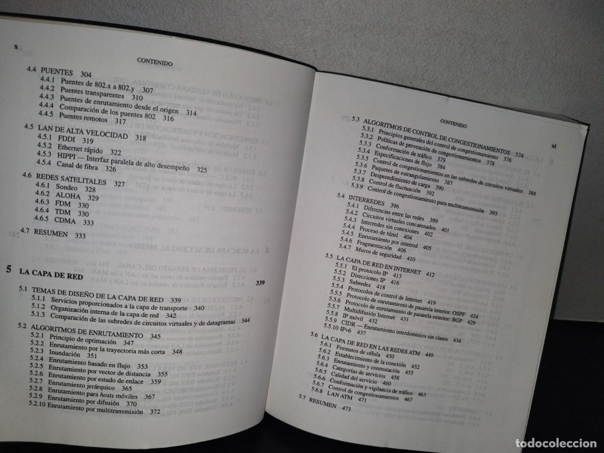 Libros de segunda mano: 82- REDES DE COMPUTADORAS - ANDREW S. TANENBAUM - Foto 9