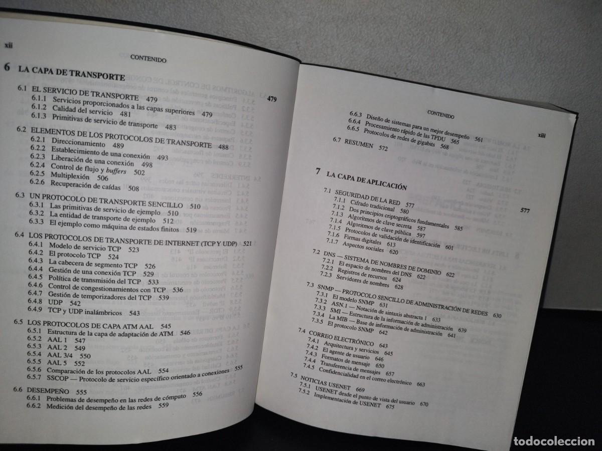 Libros de segunda mano: 82- REDES DE COMPUTADORAS - ANDREW S. TANENBAUM - Foto 10