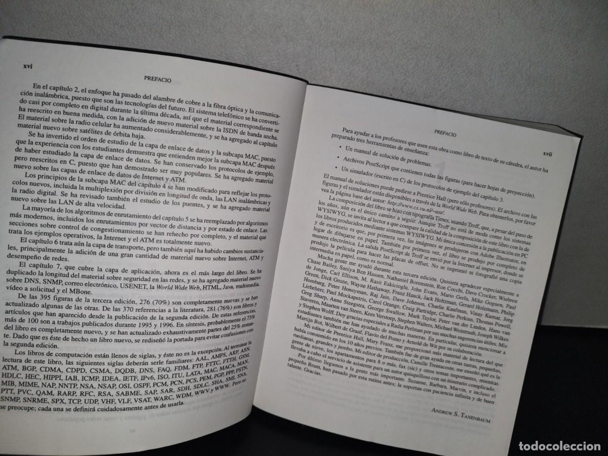 Libros de segunda mano: 82- REDES DE COMPUTADORAS - ANDREW S. TANENBAUM - Foto 12