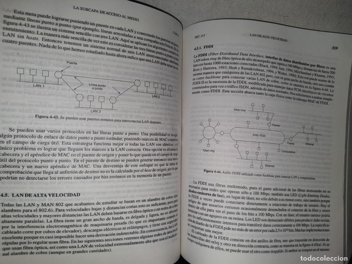 Libros de segunda mano: 82- REDES DE COMPUTADORAS - ANDREW S. TANENBAUM - Foto 13