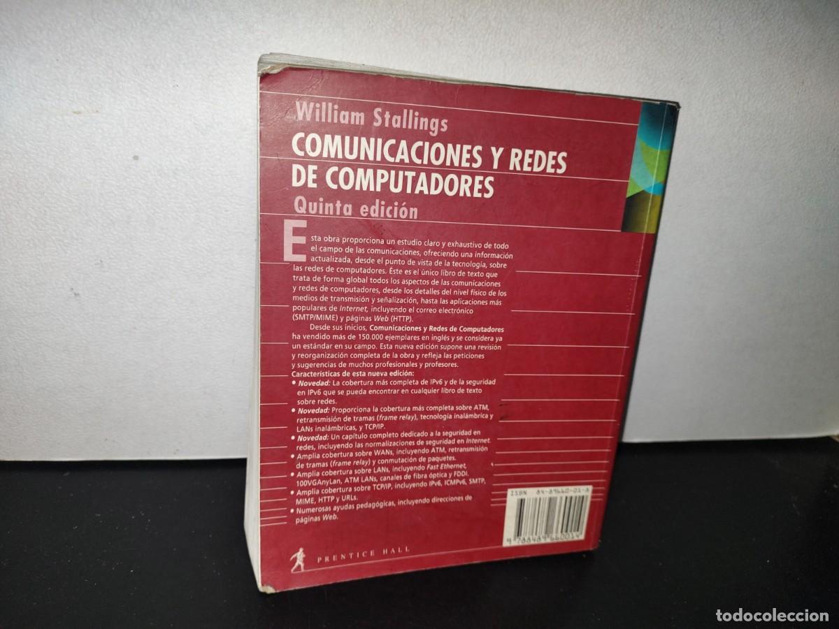 Libros de segunda mano: 82- COMUNICACIONES Y REDES DE COMPUTADORAS - WILLIAM STALINGS - Foto 4