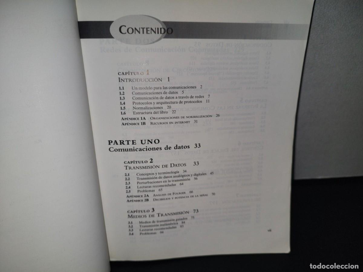 Libros de segunda mano: 82- COMUNICACIONES Y REDES DE COMPUTADORAS - WILLIAM STALINGS - Foto 7