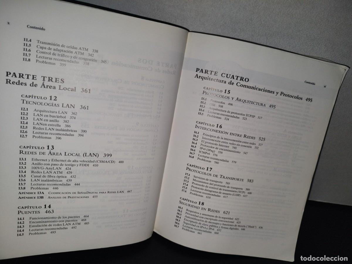 Libros de segunda mano: 82- COMUNICACIONES Y REDES DE COMPUTADORAS - WILLIAM STALINGS - Foto 9