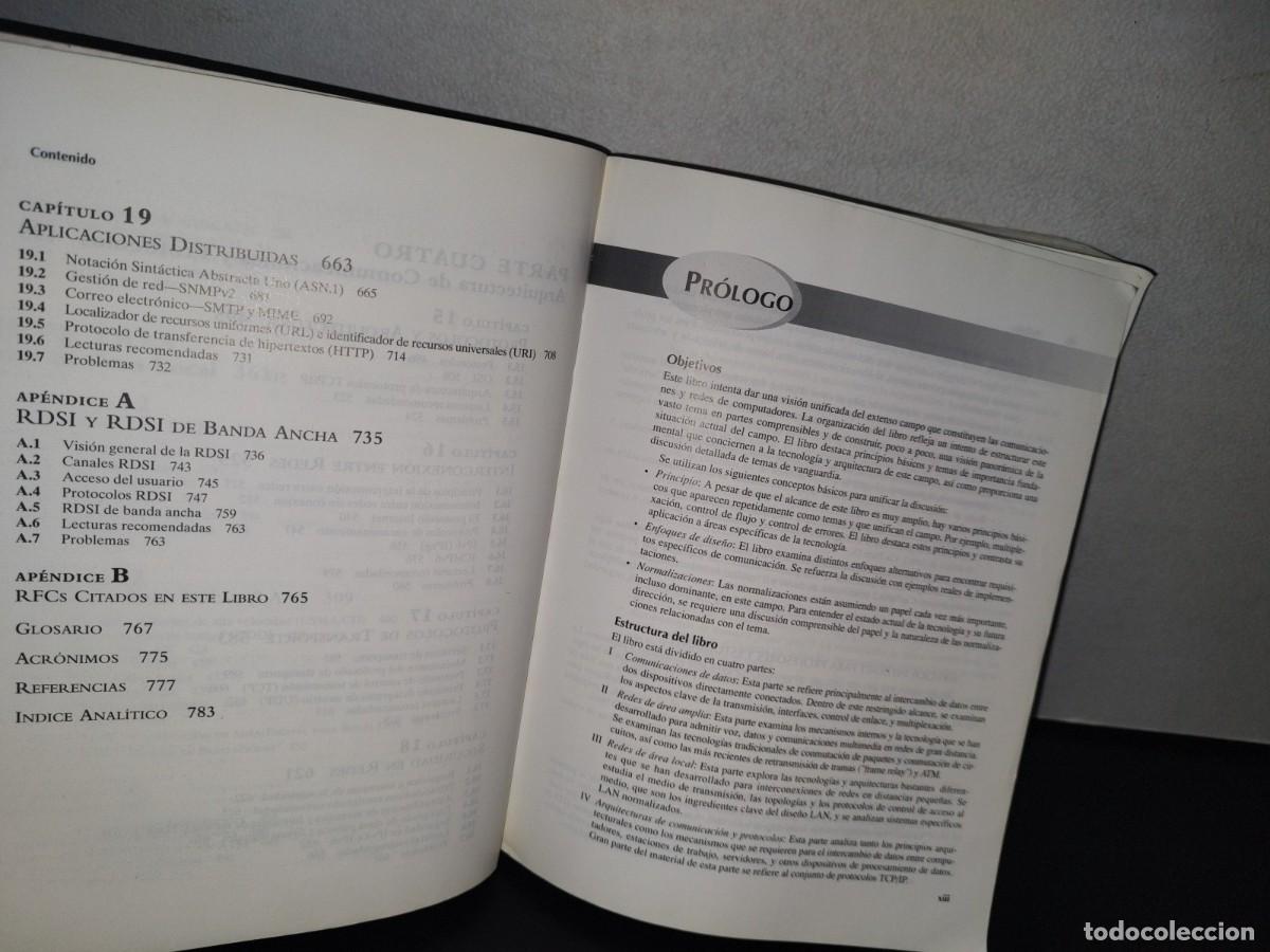 Libros de segunda mano: 82- COMUNICACIONES Y REDES DE COMPUTADORAS - WILLIAM STALINGS - Foto 10
