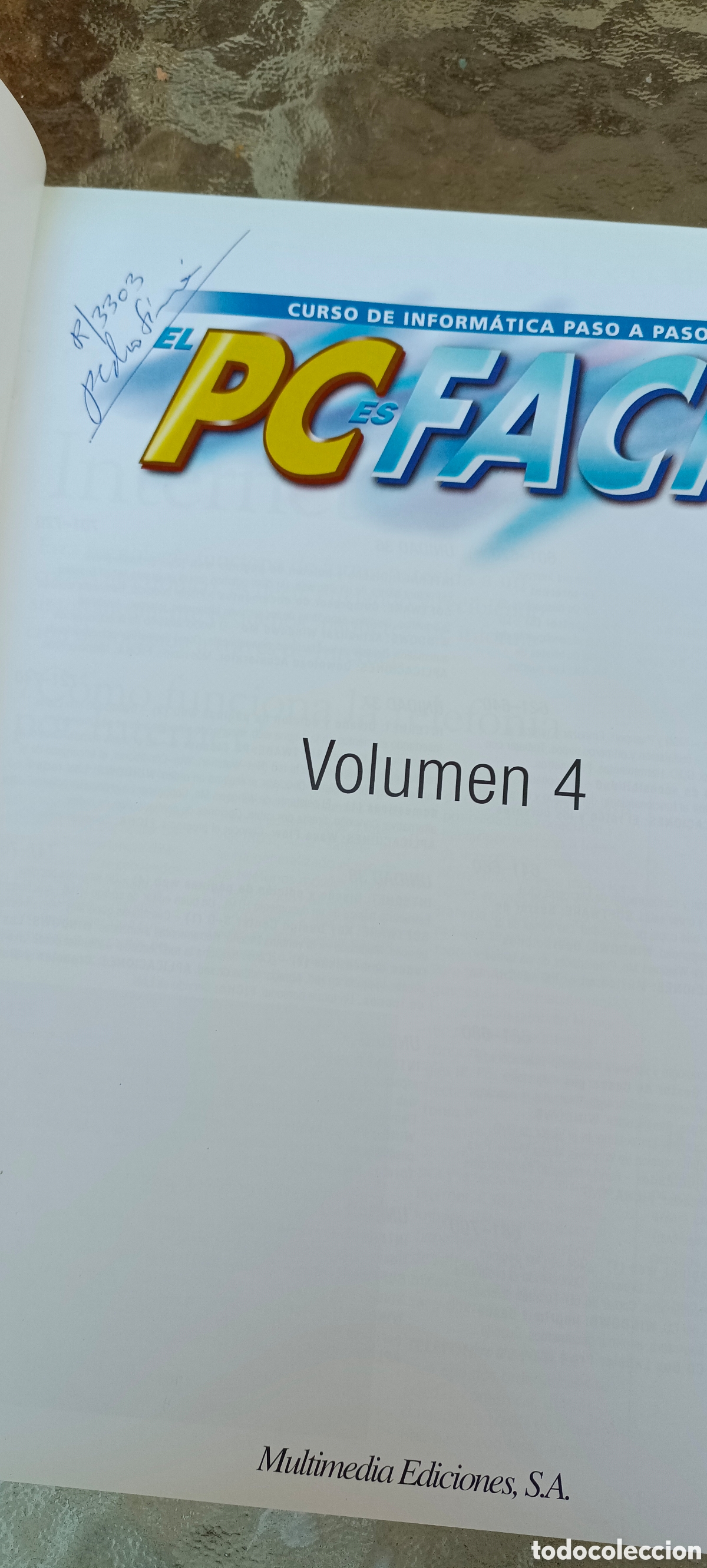 Libros de segunda mano: curso de inform&aacute;tica paso a paso el PC es FACIL 4 tomos - Foto 2