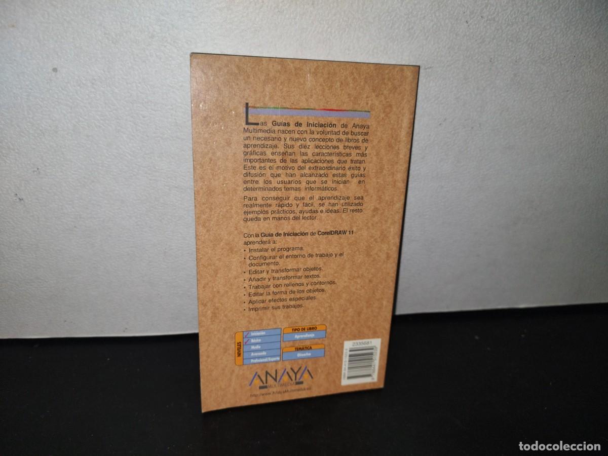 Libros de segunda mano: 84- CORELDRAW 11 - PABLO J. GARC&Iacute;A N&Uacute;&Ntilde;EZ - Foto 3