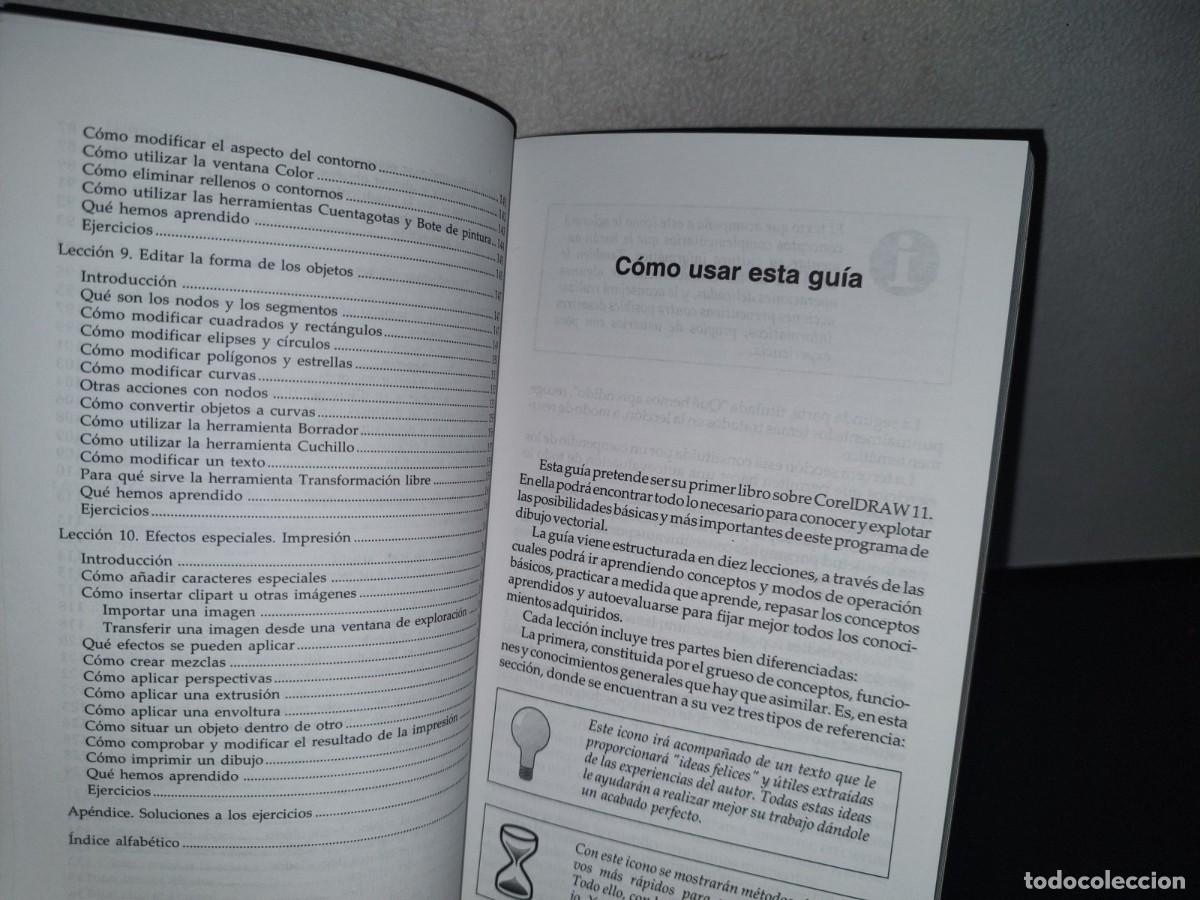 Libros de segunda mano: 84- CORELDRAW 11 - PABLO J. GARC&Iacute;A N&Uacute;&Ntilde;EZ - Foto 7