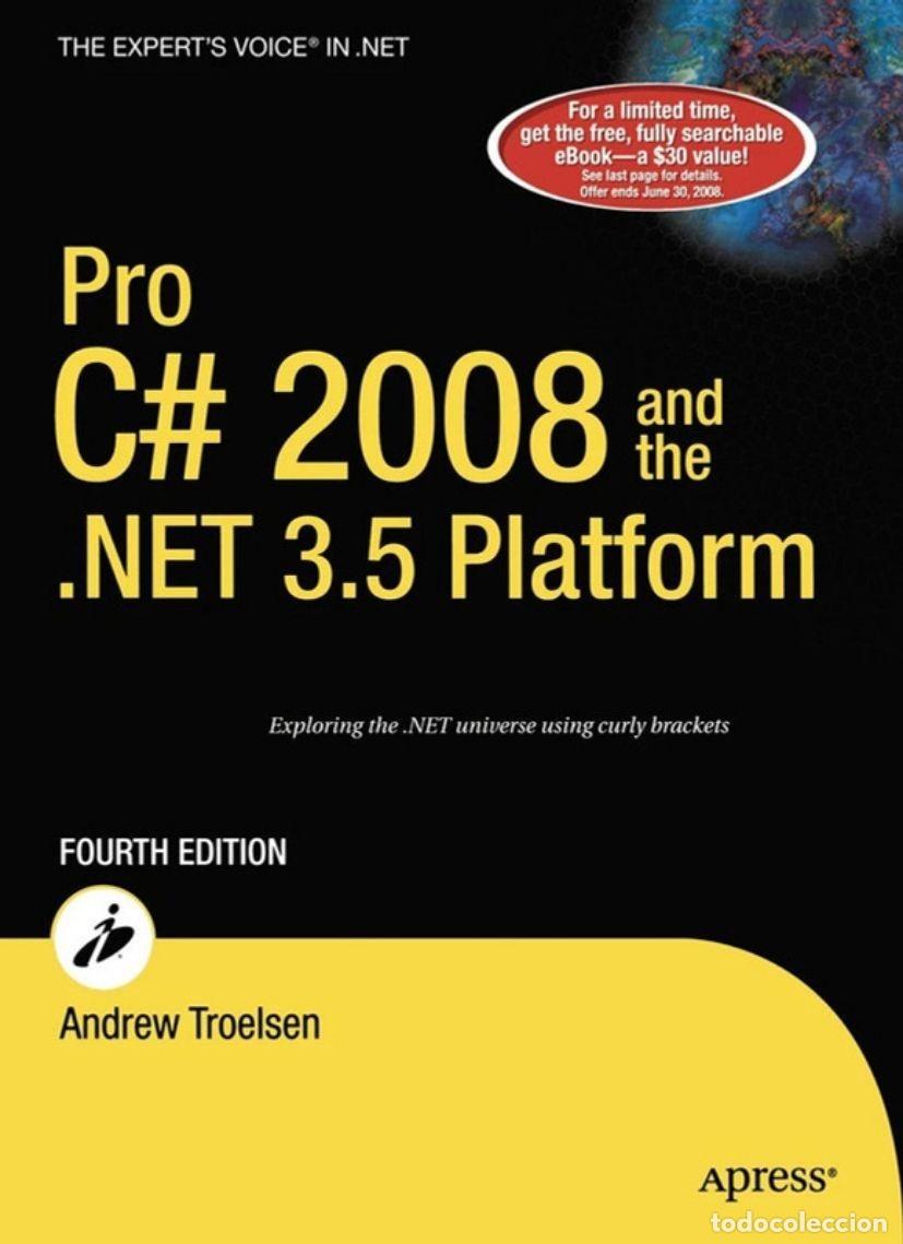 Libros de segunda mano: Pro C# 2008 and the .NET 3.5 Platform - Foto 1