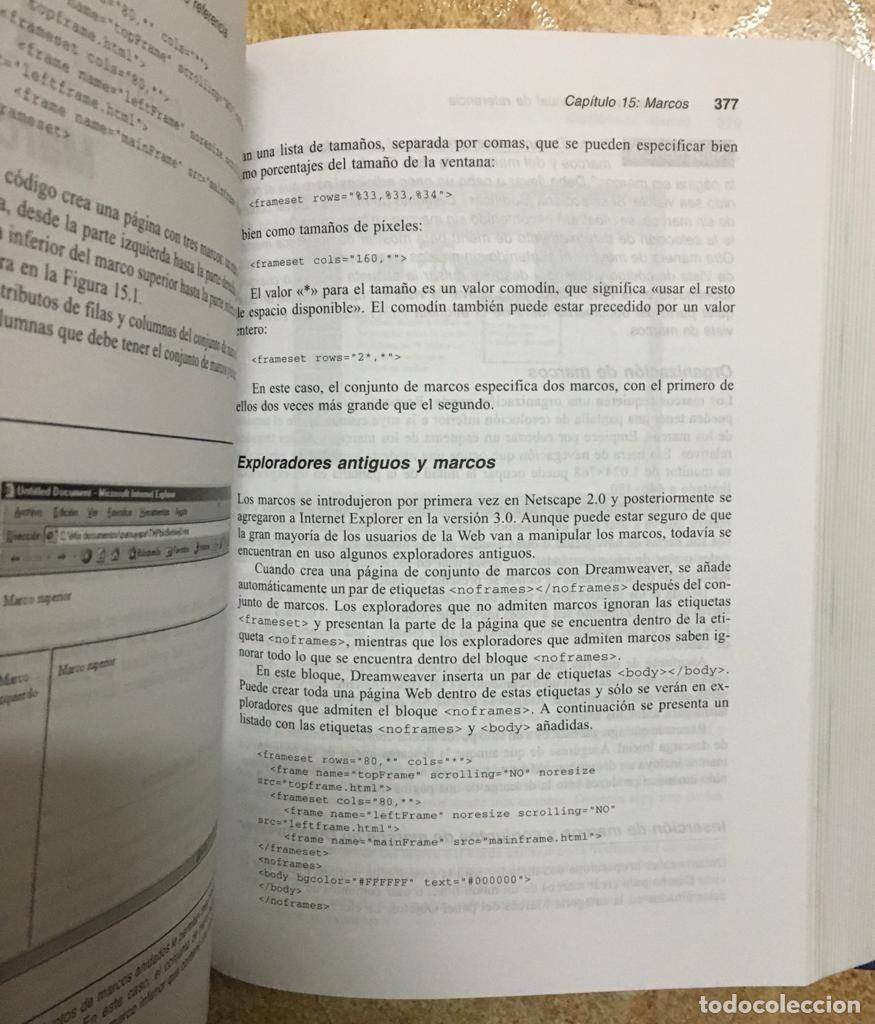 Libros de segunda mano: Dreamweaver 4, manual de referencia, de Jennifer A. Kettell - Foto 3