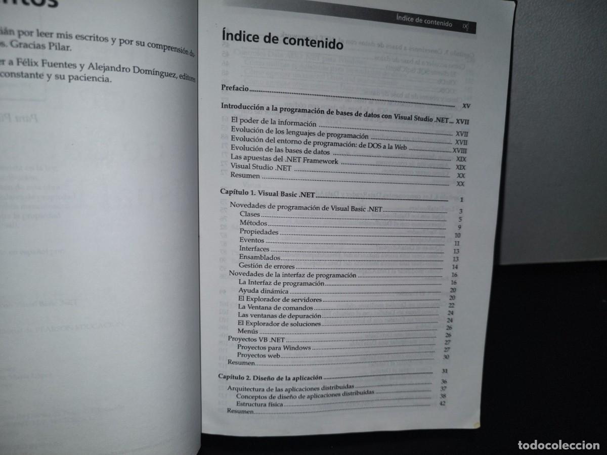 Libros de segunda mano: 84- PROGRAMACI&Oacute;N DE BASES DE DATOS CON VISUAL BASIC .NET - RICHARD HYNES - Foto 9