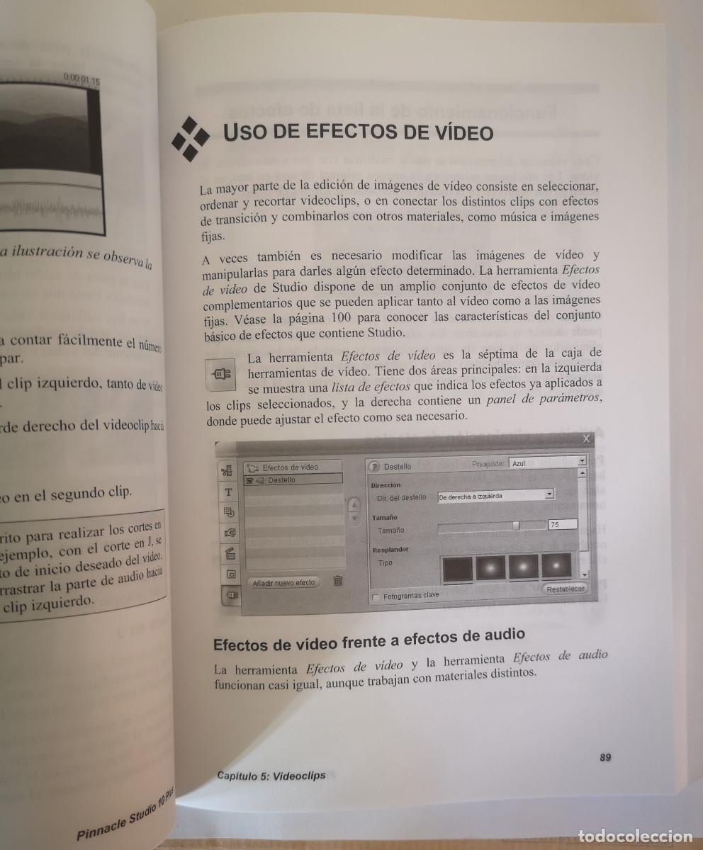 Libros de segunda mano: MANUAL DE USUARIO en castellano - PINNACLE Studio / Studio Plus version 10 - Foto 2