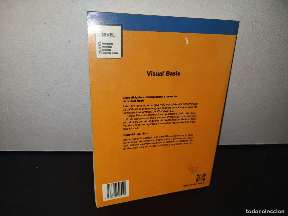 Libros de segunda mano: 85- MICROSOFT VISUAL BASIC - JOS&Eacute; EDUARDO MALUF DE CARVALHO - 1992 - Foto 3