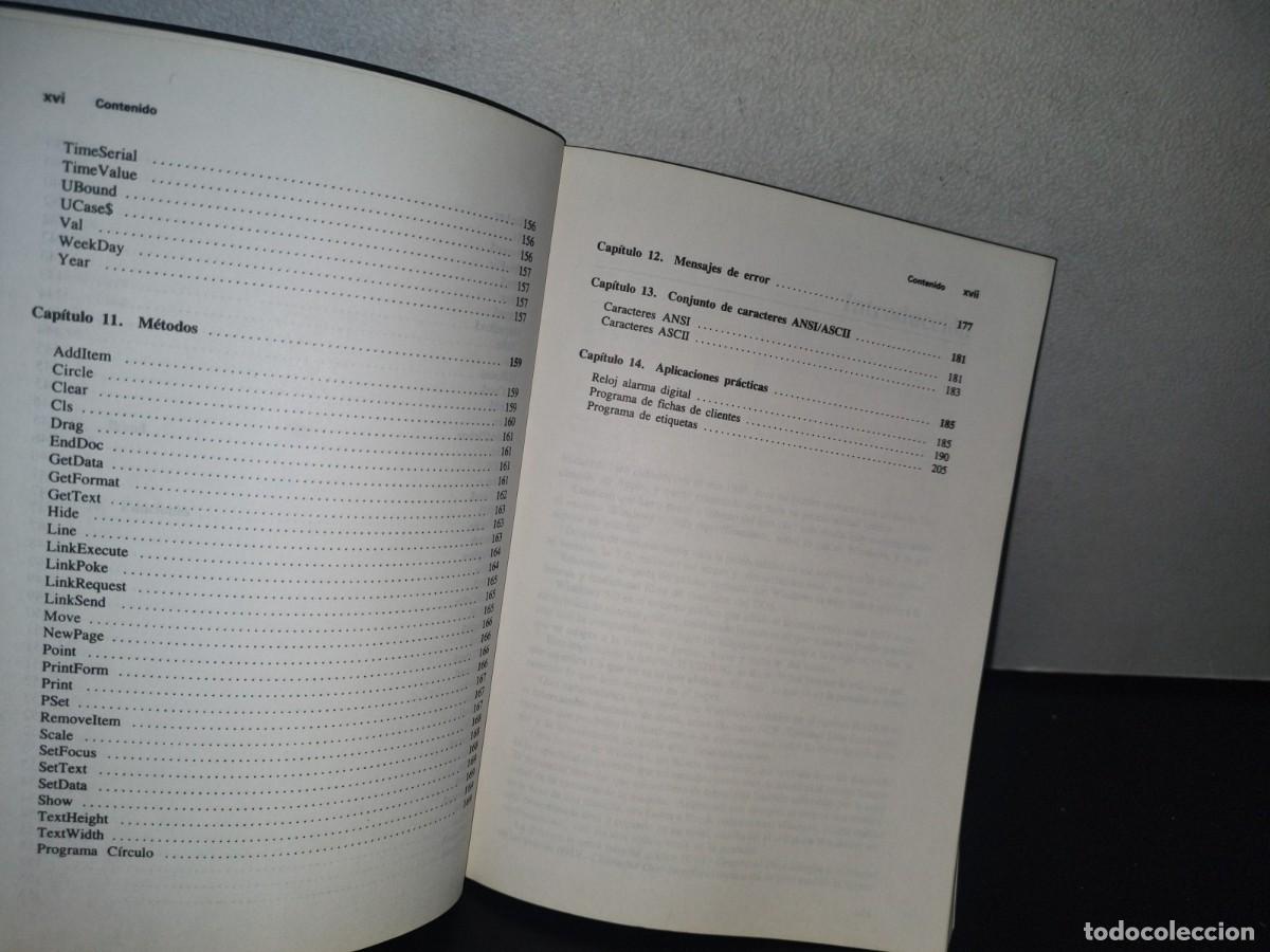 Libros de segunda mano: 85- MICROSOFT VISUAL BASIC - JOS&Eacute; EDUARDO MALUF DE CARVALHO - 1992 - Foto 10