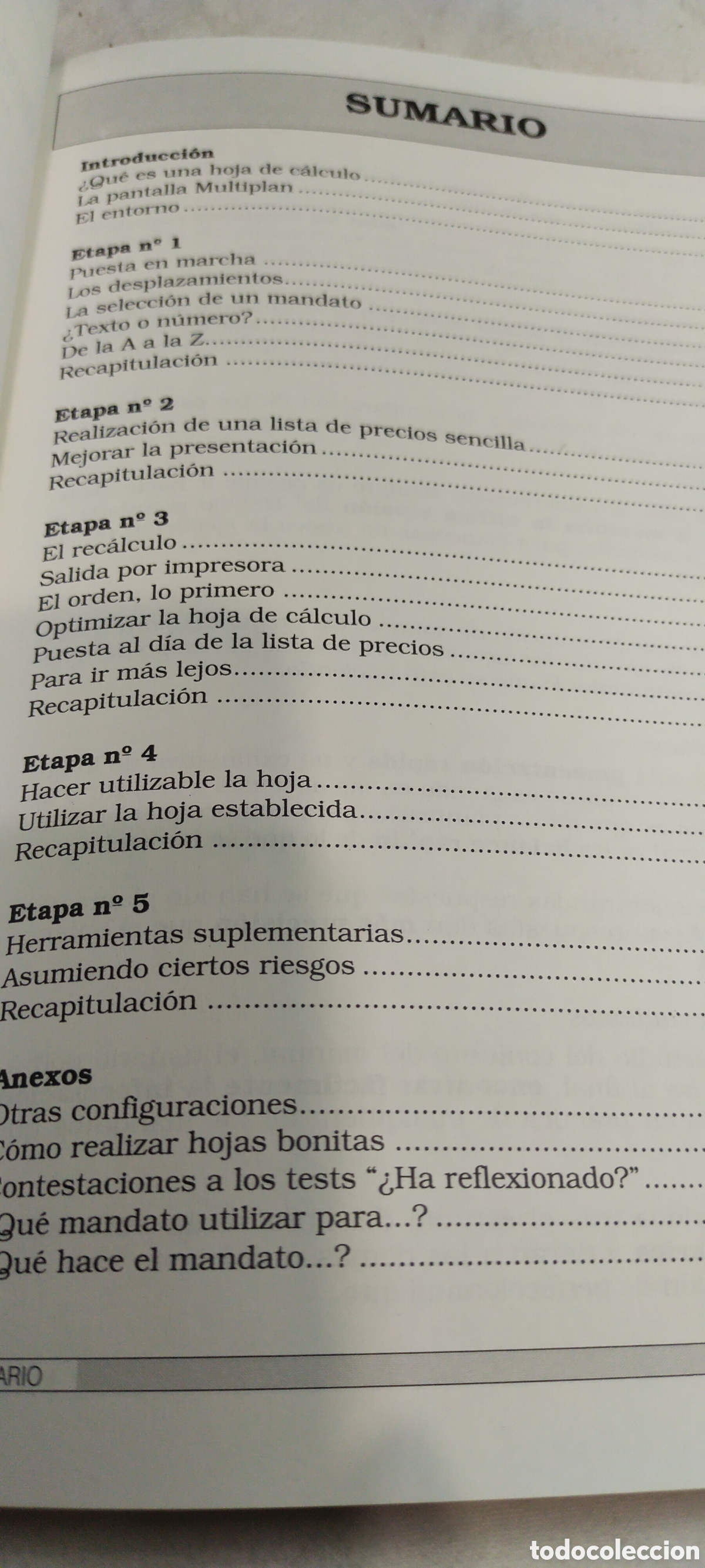 Libros de segunda mano: Inform&aacute;tica &uacute;til. Multiplan. Charlet - Foto 4