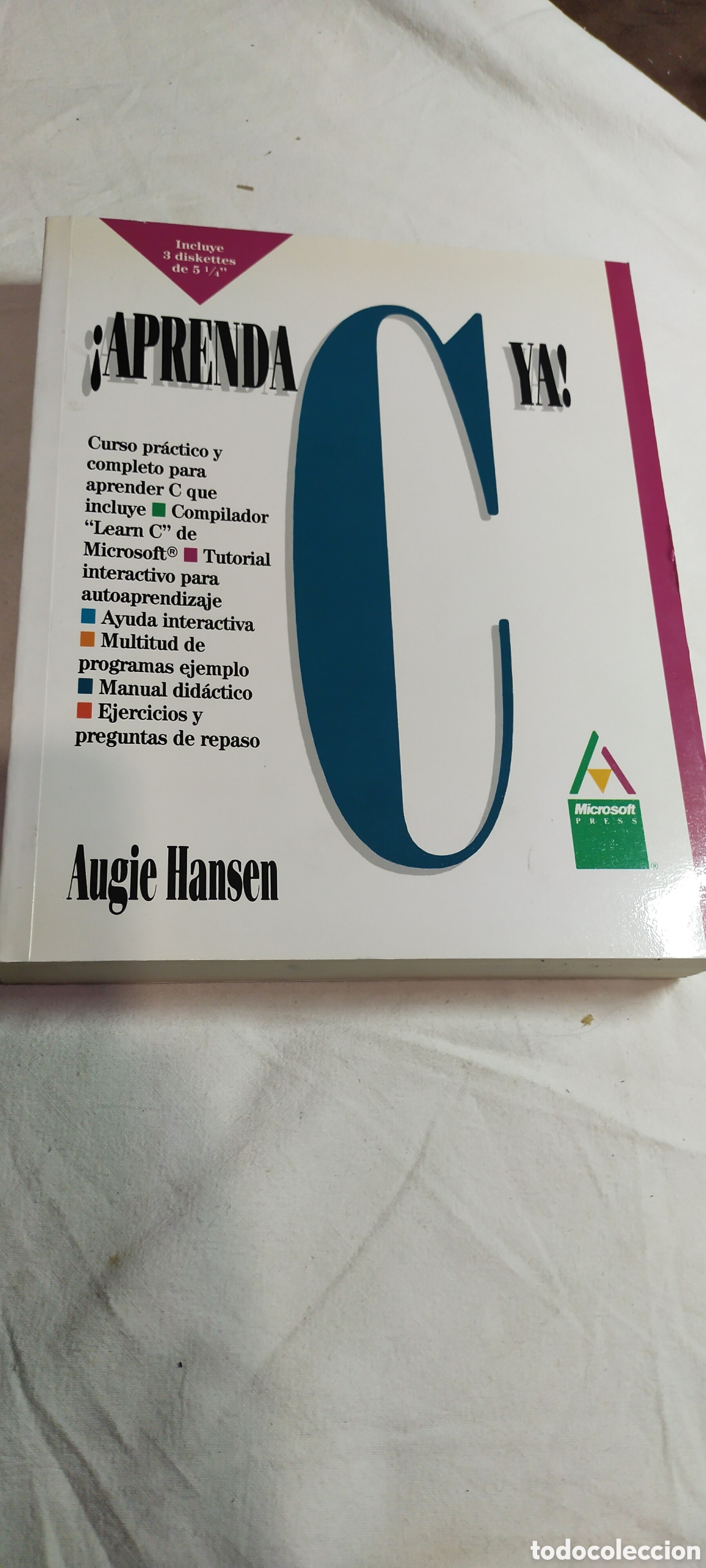 Libros de segunda mano: Aprenda C ya. Augi&eacute; hansen. Microsoft Anaya - Foto 1