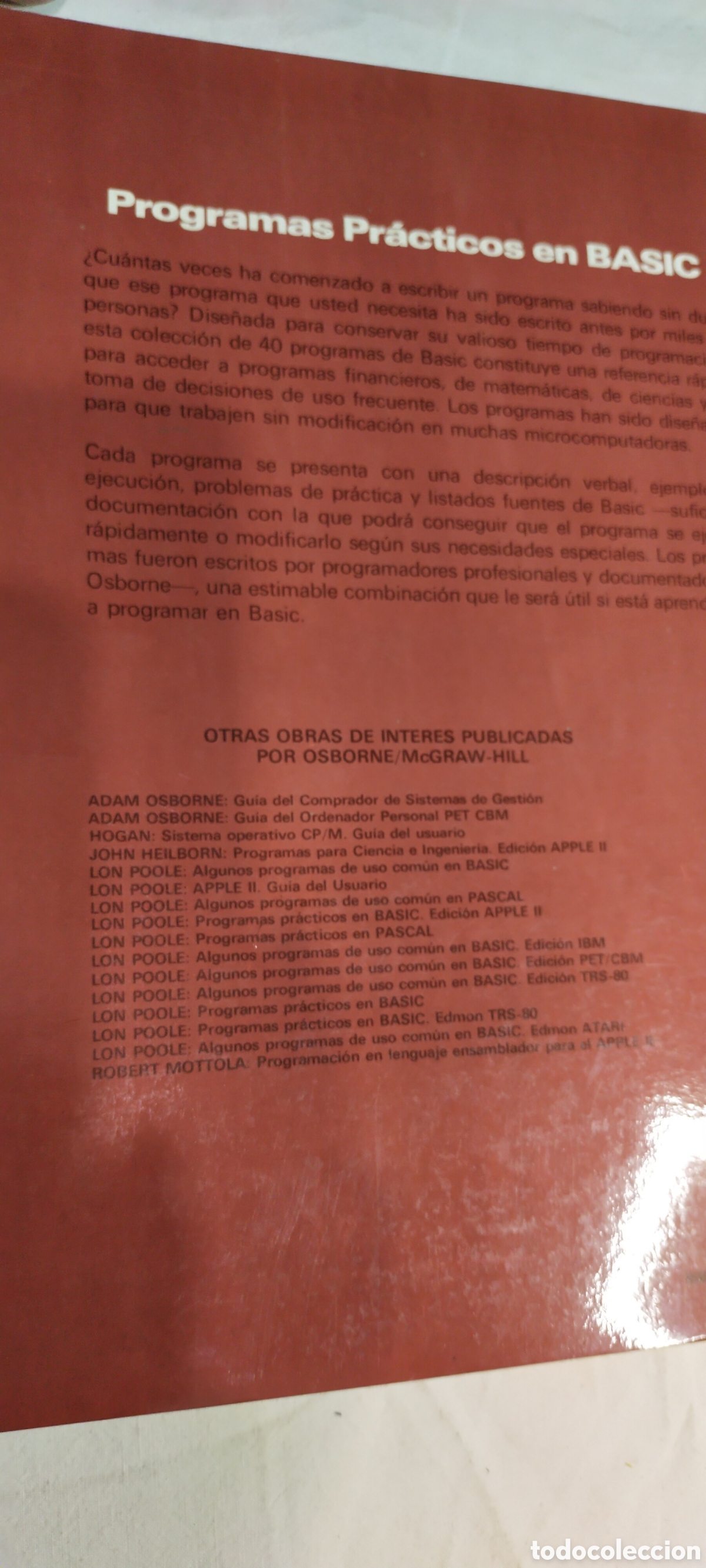 Libros de segunda mano: Programas pr&aacute;cticos en BASIC. - Foto 3