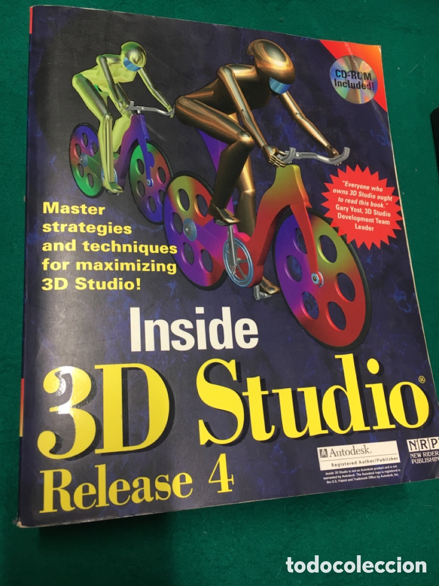 Libros de segunda mano: 3D STUDIO Inside / Creaci&oacute;n de im&aacute;genes sint&eacute;ticas en su PC / Max 2 - Foto 2