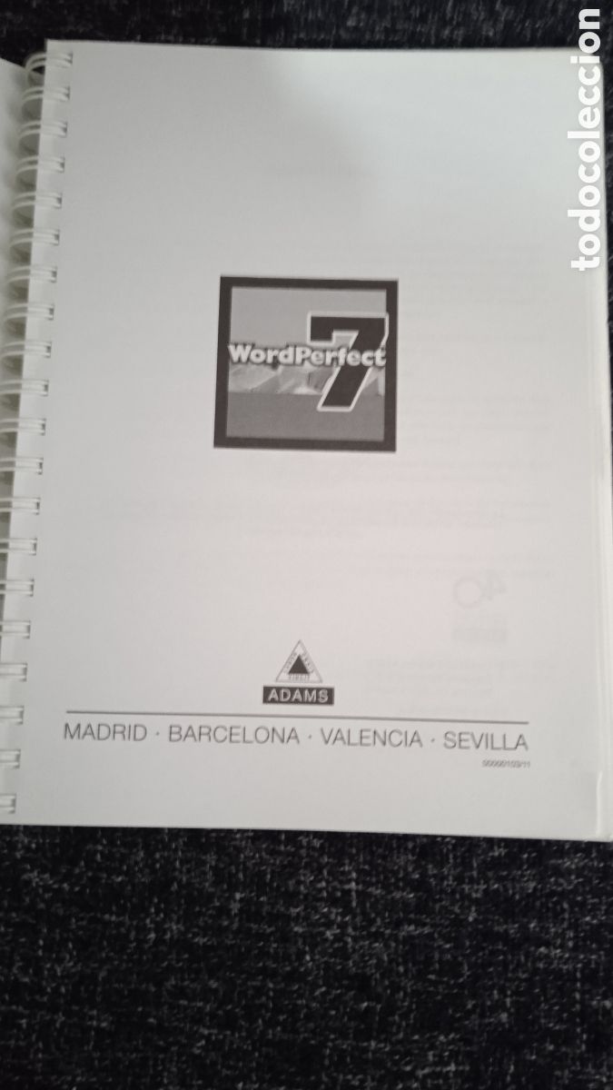 Libros de segunda mano: WORDPERFECT 7 -ED. ADAMS 2001 - WORD PERFECT 7 - Foto 2