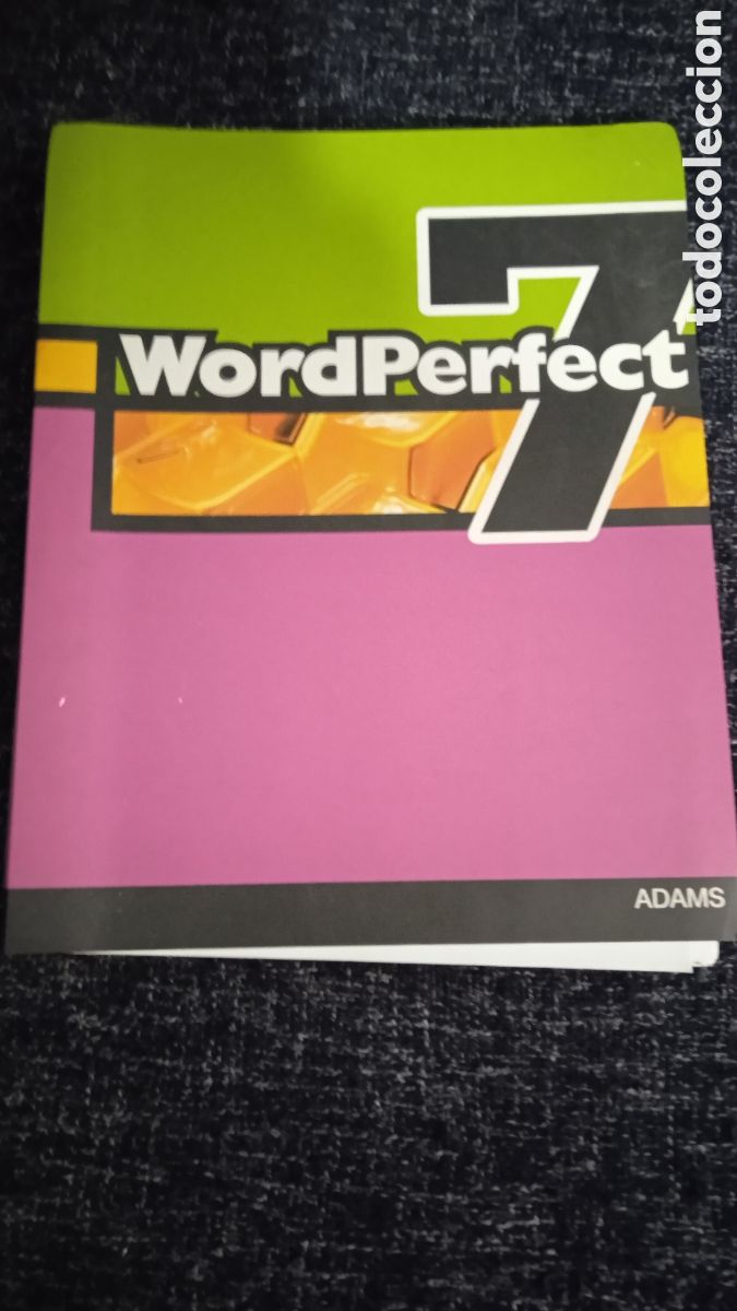 Libros de segunda mano: WORDPERFECT 7 -ED. ADAMS 2001 - WORD PERFECT 7 - Foto 1