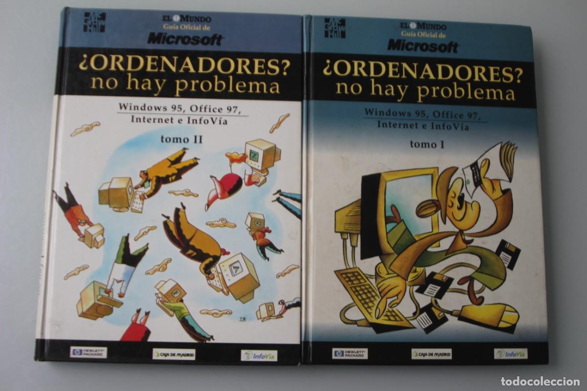 Libros de segunda mano: ORDENADORES NO HAY PROBLEMAS 2 TOMOS - Foto 1