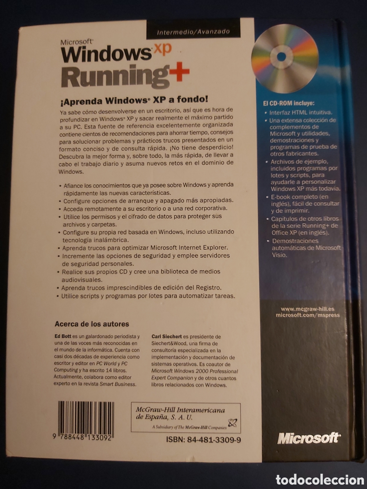 Libros de segunda mano: GUIA COMPLETA MICROSOFT WINDOWS XP RUNNING + MCGRAW-HILL 2002 - Foto 10