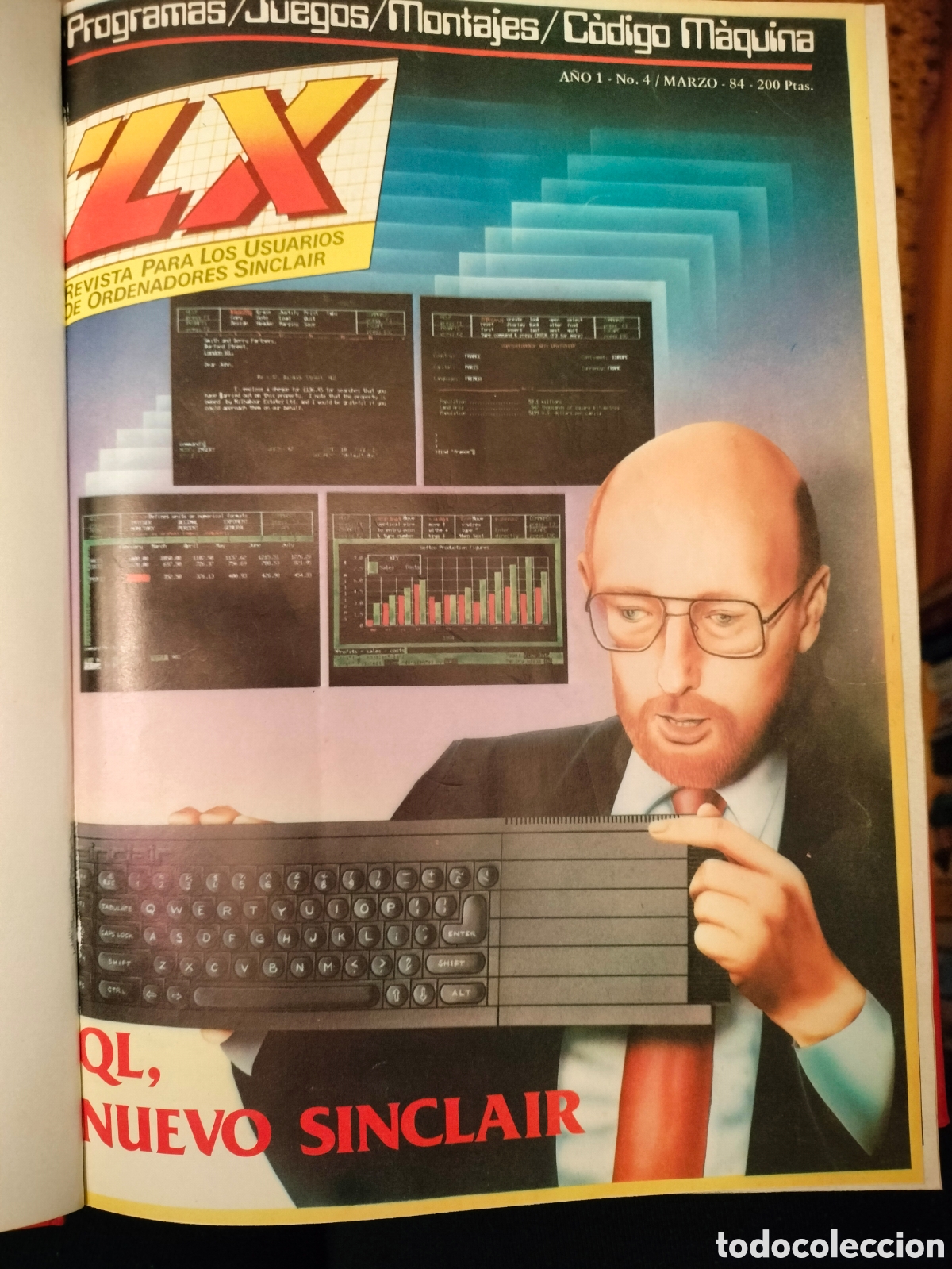 Libros de segunda mano: Revistas encuadernadas ZX - Foto 1