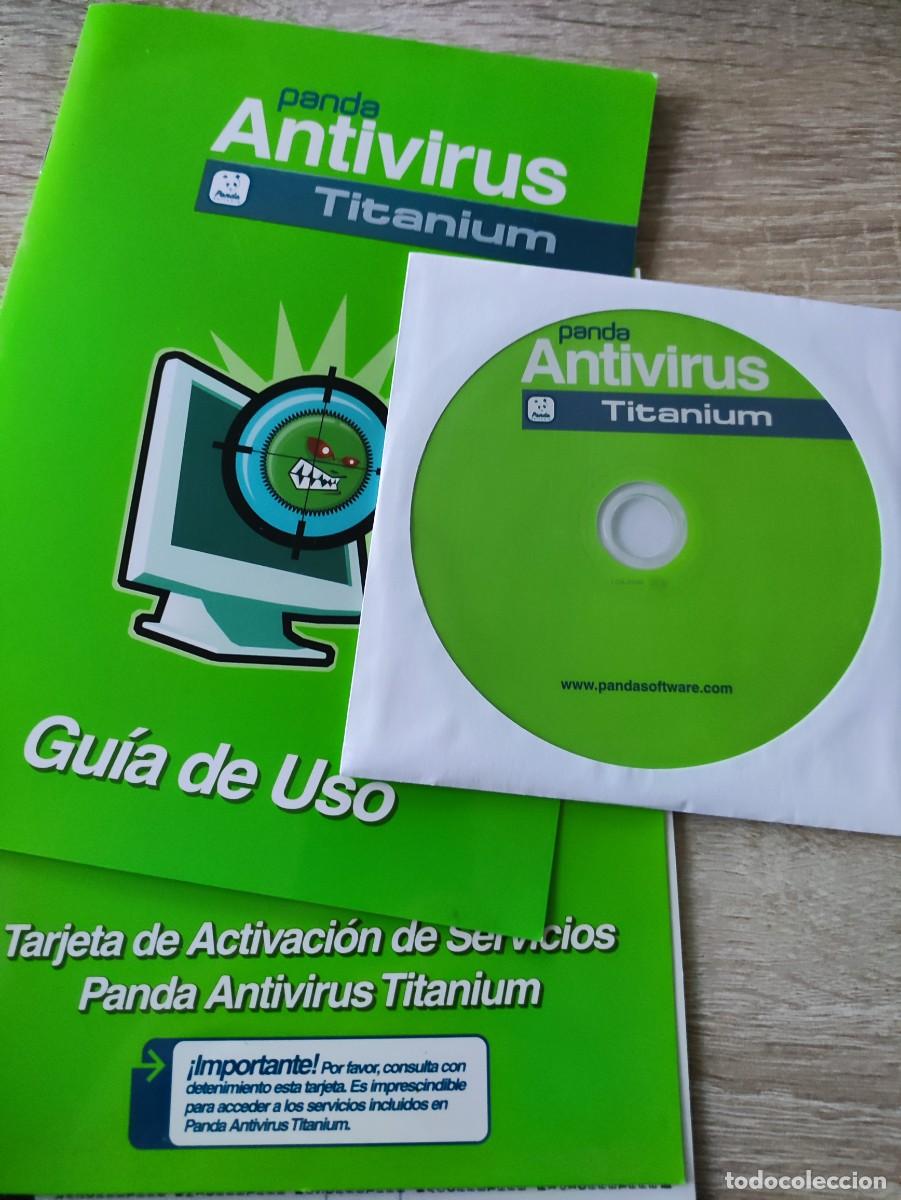 Libros de segunda mano: PANDA ANTIVIRUS TITANIUM - GUIA DE USO + CD - 100GR - Foto 1