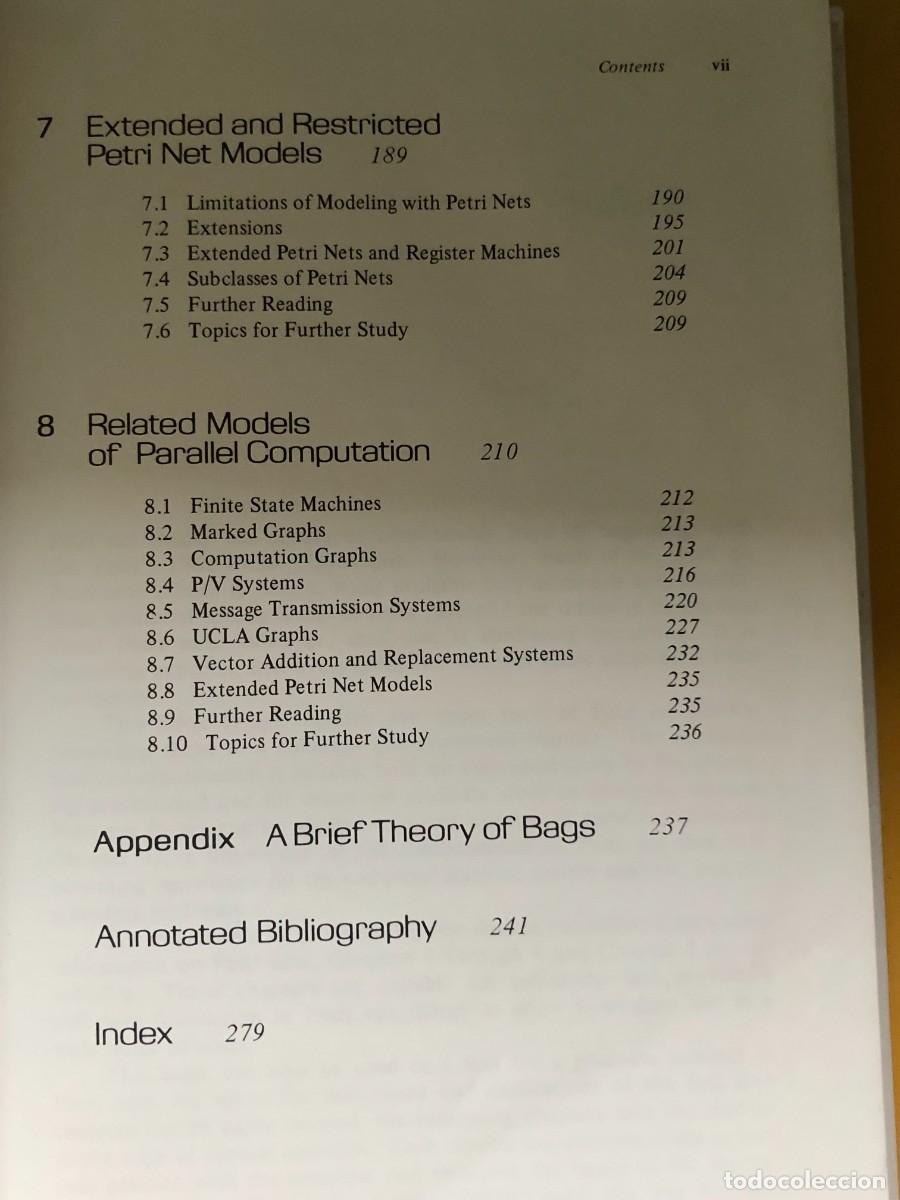 Libros de segunda mano: Petri Net Theory and the Modeling Of System - Foto 4