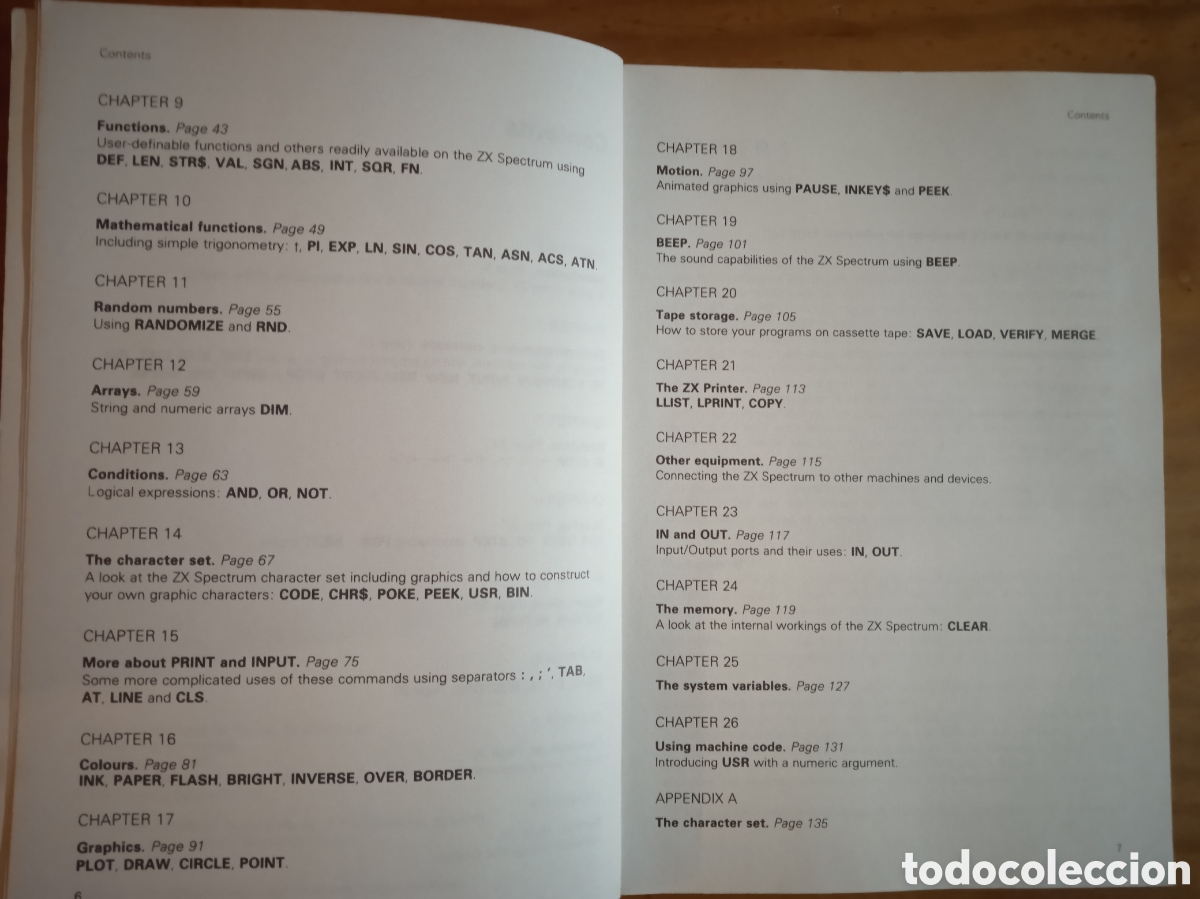 Libros de segunda mano: ZX SPECTRUM Basic programming. - Foto 5