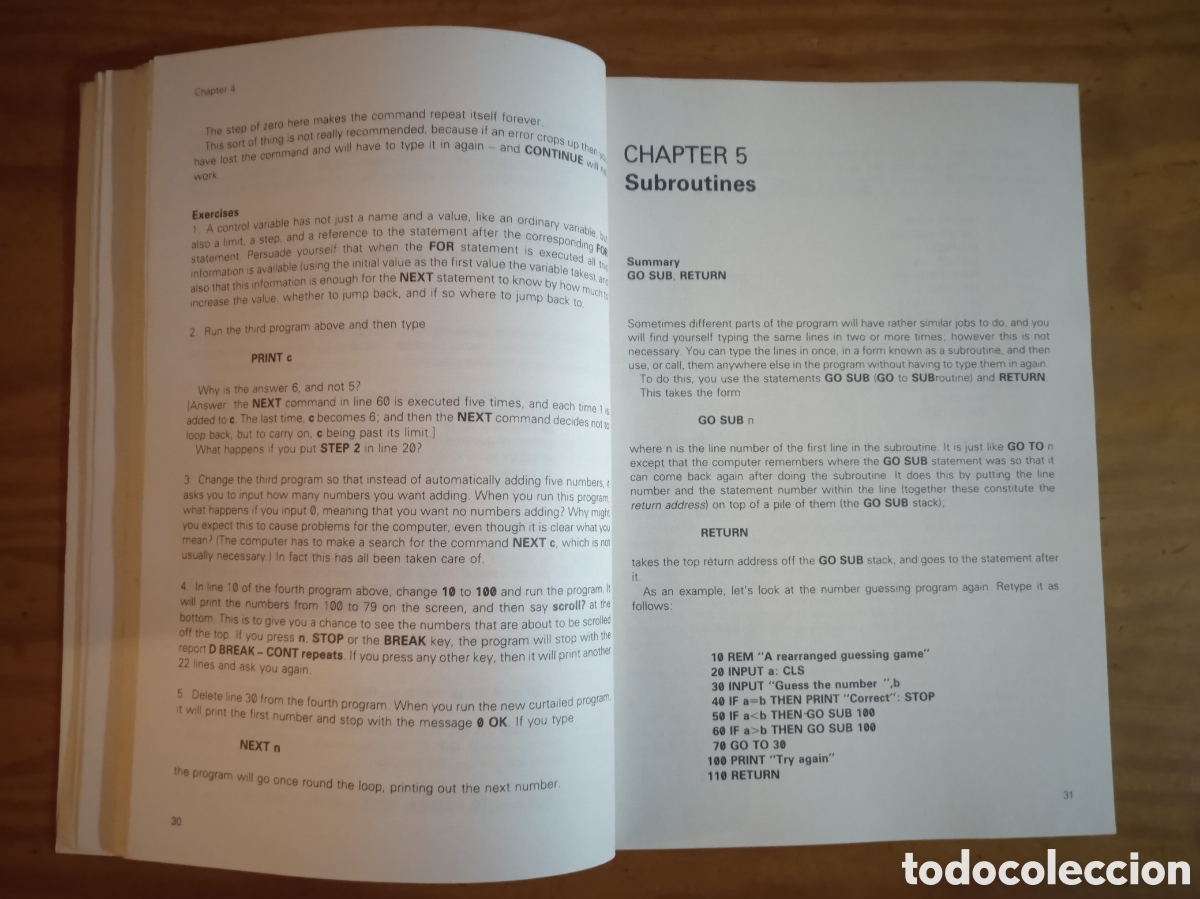 Libros de segunda mano: ZX SPECTRUM Basic programming. - Foto 7