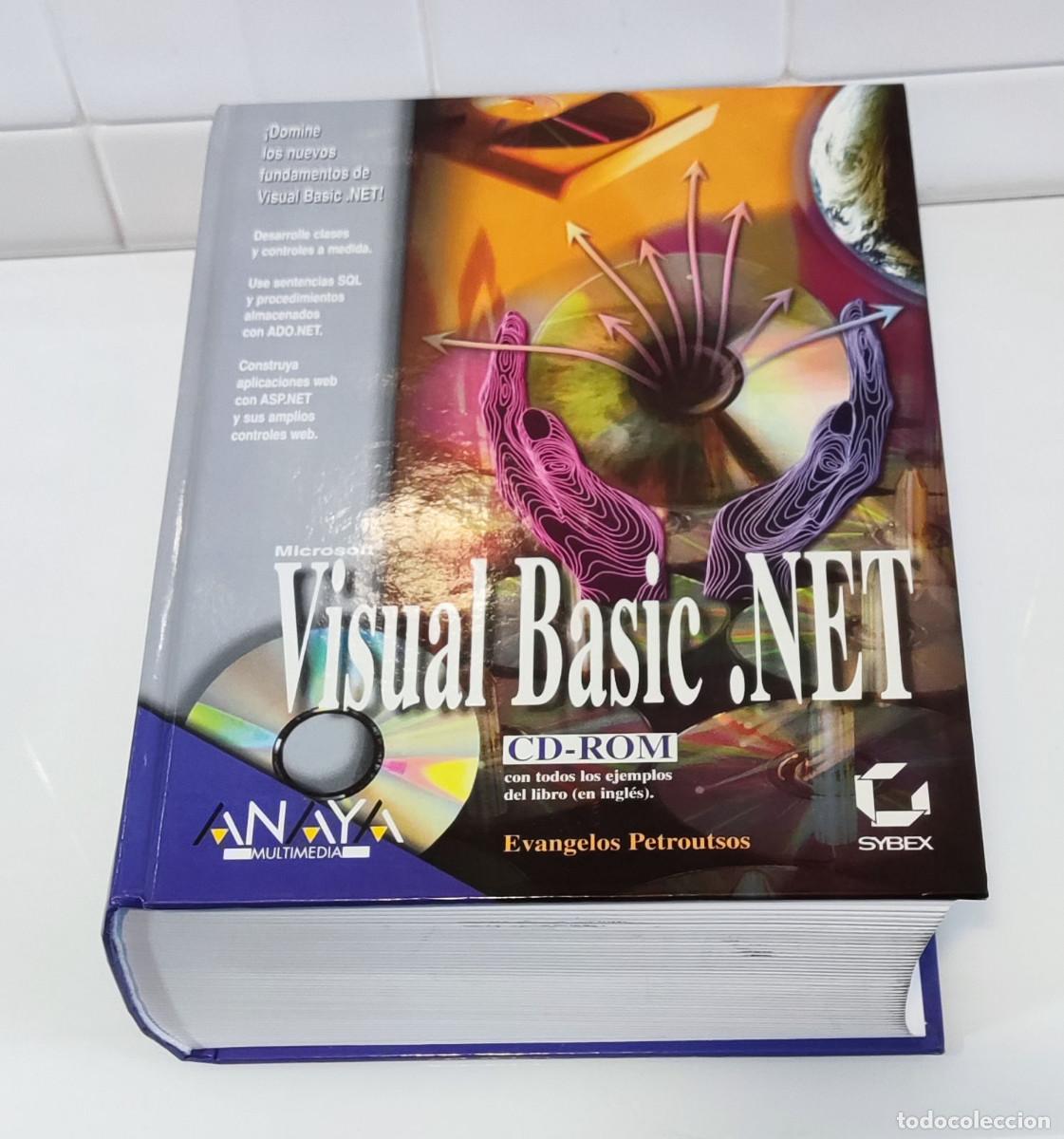 Libros de segunda mano: LIBRO VISUAL BASIC .NET c/ CD LA BIBLIA EDITORIAL ANAYA - Foto 1