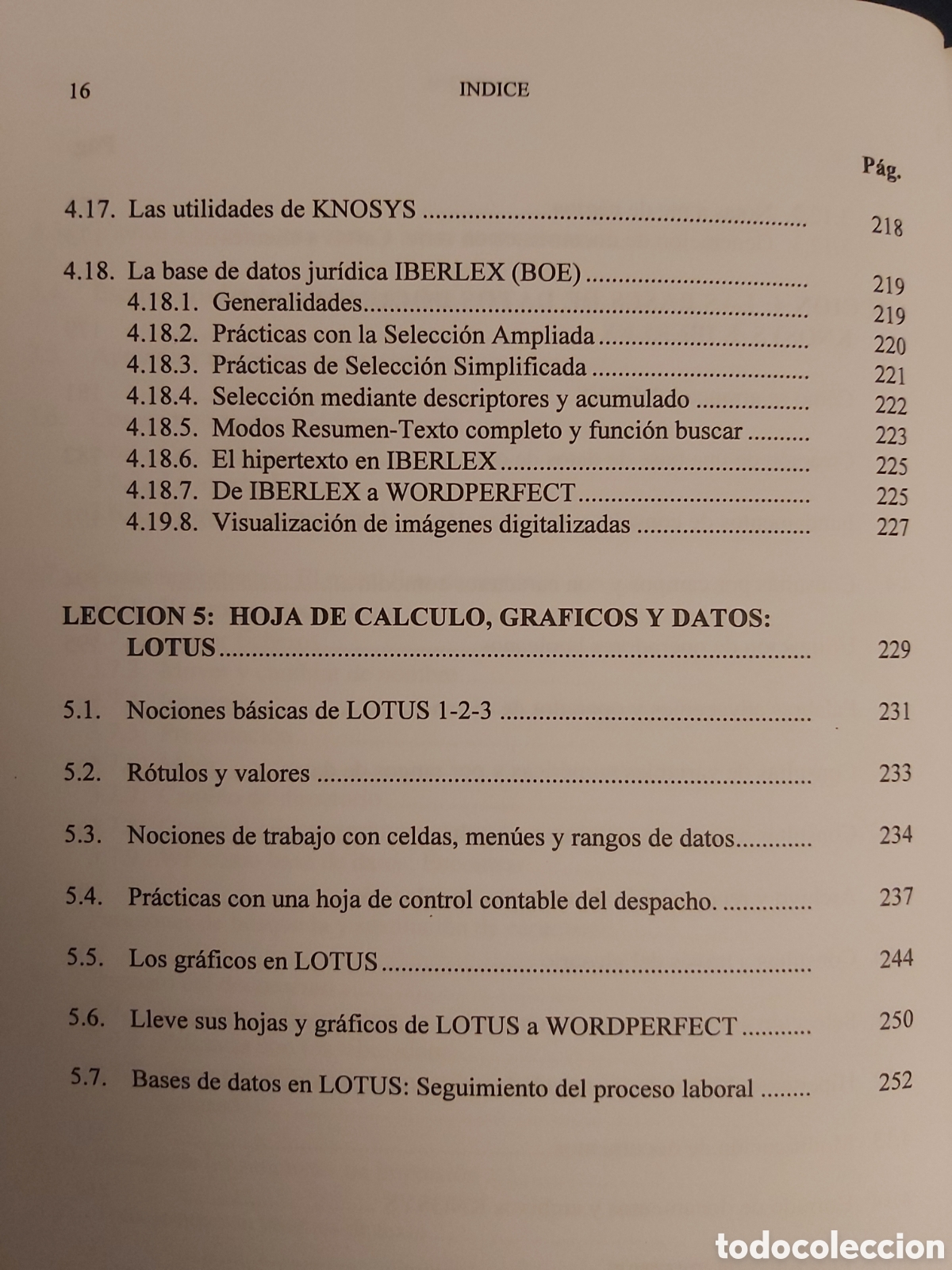 Libros de segunda mano: INFORMATICA PRACTICA PARA JURISTAS $ EMILIO SU&Ntilde;&Eacute; $ EDICIONES BERAMAR $ 1994 - Foto 8