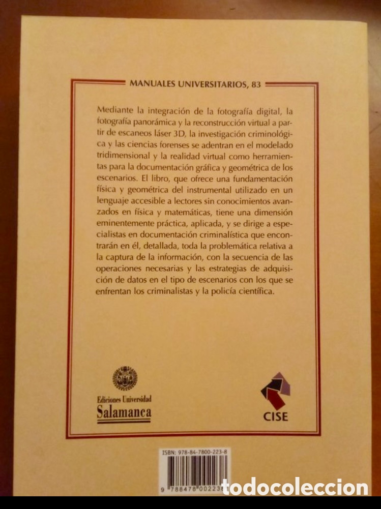Libros de segunda mano: RECONSTRUCCI&Oacute;N 3D Y REALIDAD VIRTUAL EN CRIMINOLOG&Iacute;A. - Foto 2