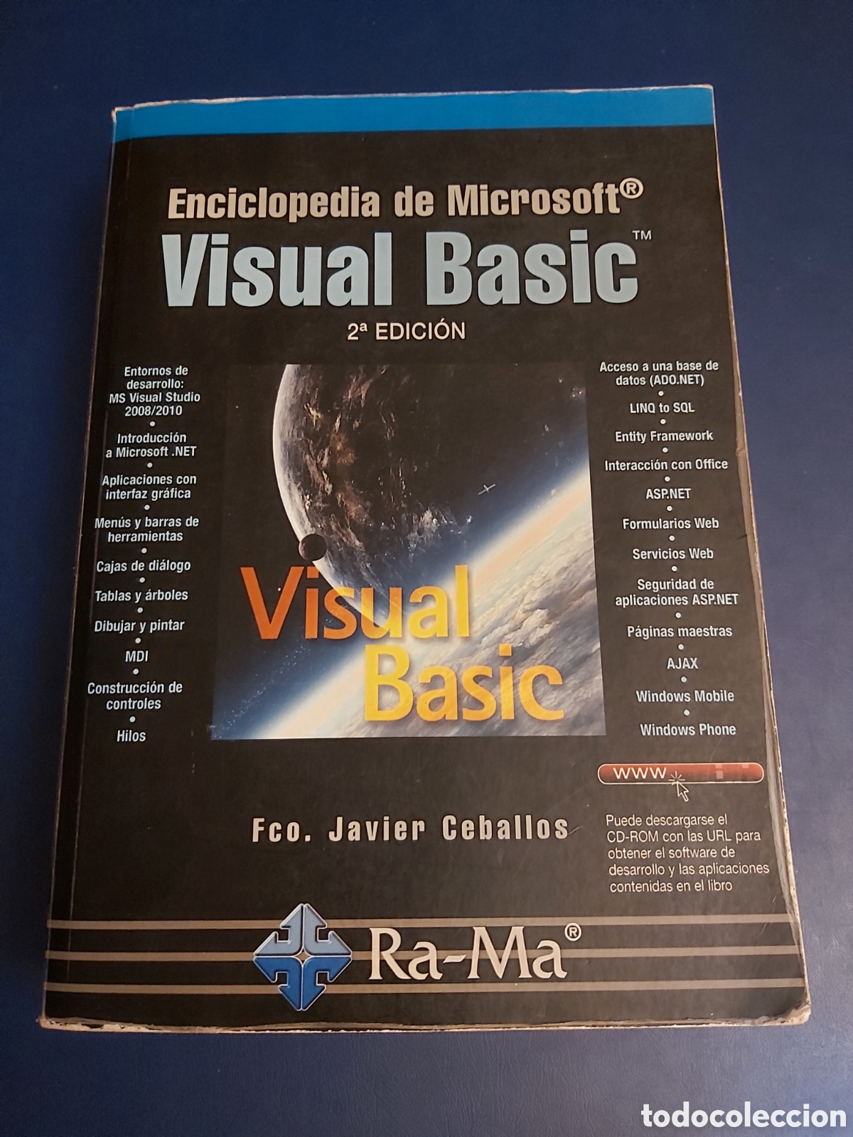 Libros de segunda mano: VISUAL BASIC $ FCO. JAVIER CEBALLOS $ RA-MA $ 2 EDICI&Oacute;N 2010 - Foto 1