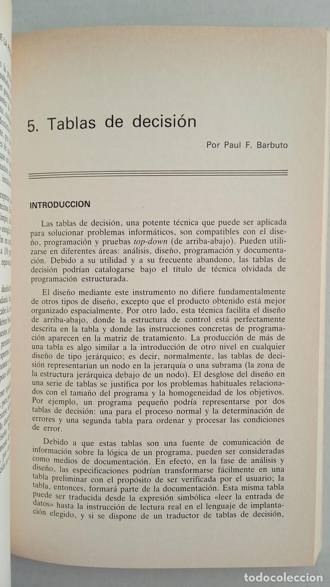 Libros de segunda mano: GESTI&Oacute;N DE LA PROGRAMACI&Oacute;N. Gu&iacute;as pr&aacute;cticas CHIP-AUERBACH - Foto 6