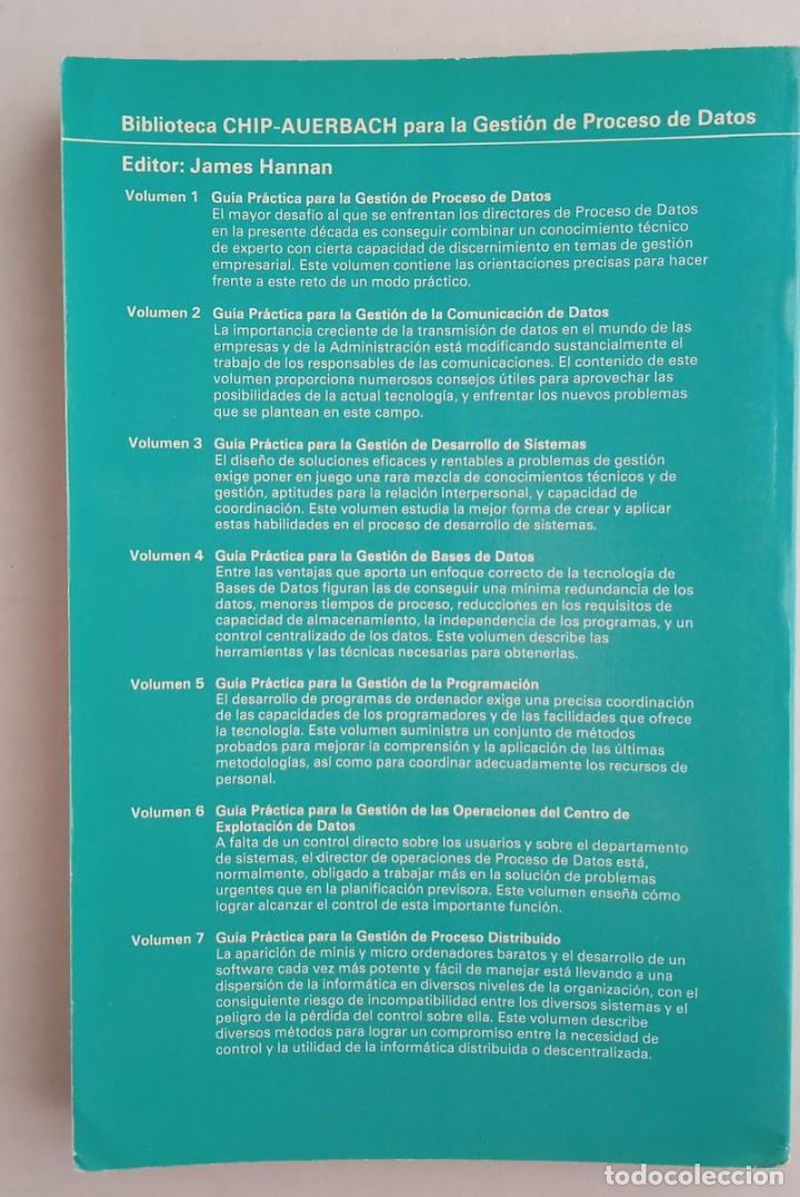 Libros de segunda mano: GESTI&Oacute;N DE LA PROGRAMACI&Oacute;N. Gu&iacute;as pr&aacute;cticas CHIP-AUERBACH - Foto 7