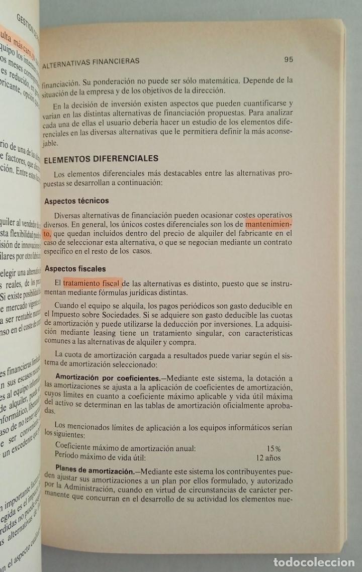 Libros de segunda mano: GESTI&Oacute;N DE PROCESO DE DATOS. Gu&iacute;as pr&aacute;cticas Chip-Auerbach - Foto 5