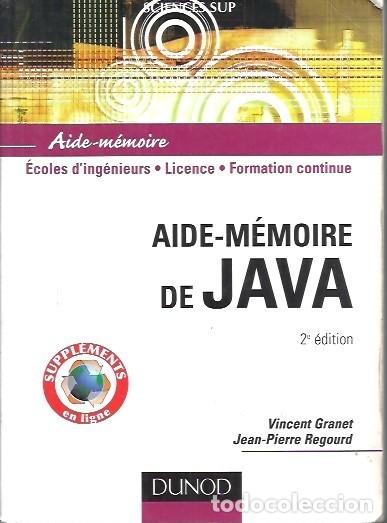 Libros de segunda mano: AIDE MEMOIRE DE JAVA DUNOD - Foto 1